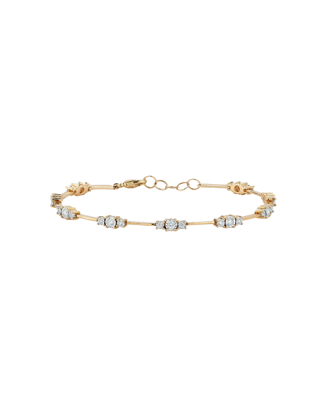 Dana Rebecca Ava Bea Trio Interval Tennis Bracelet