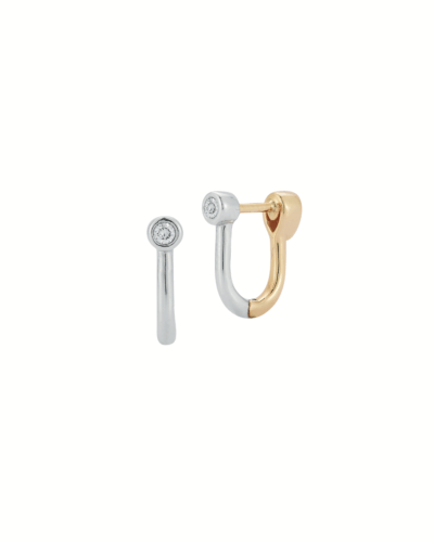 Dana Rebecca’s reversible U-Huggie earrings