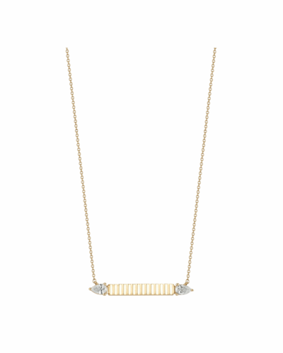 Dana Rebecca Teddi Paige bar necklace