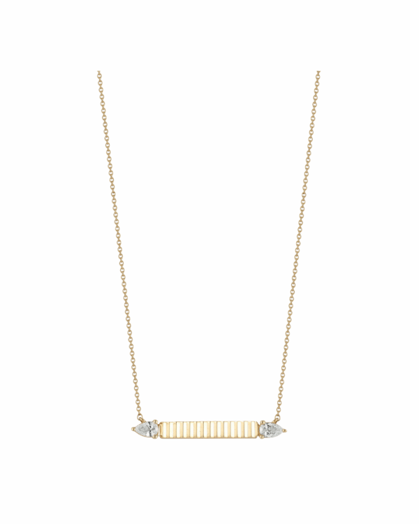 Dana Rebecca Teddi Paige bar necklace