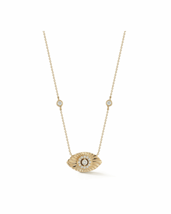Dana Rebecca’s Teddi Paige Evil Eye necklace