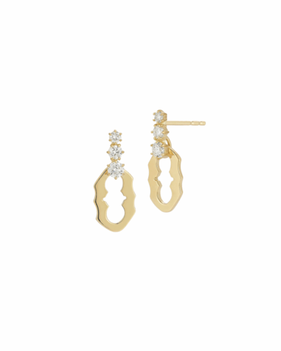 Jade Trau’s Sophia Link Drop Earrings