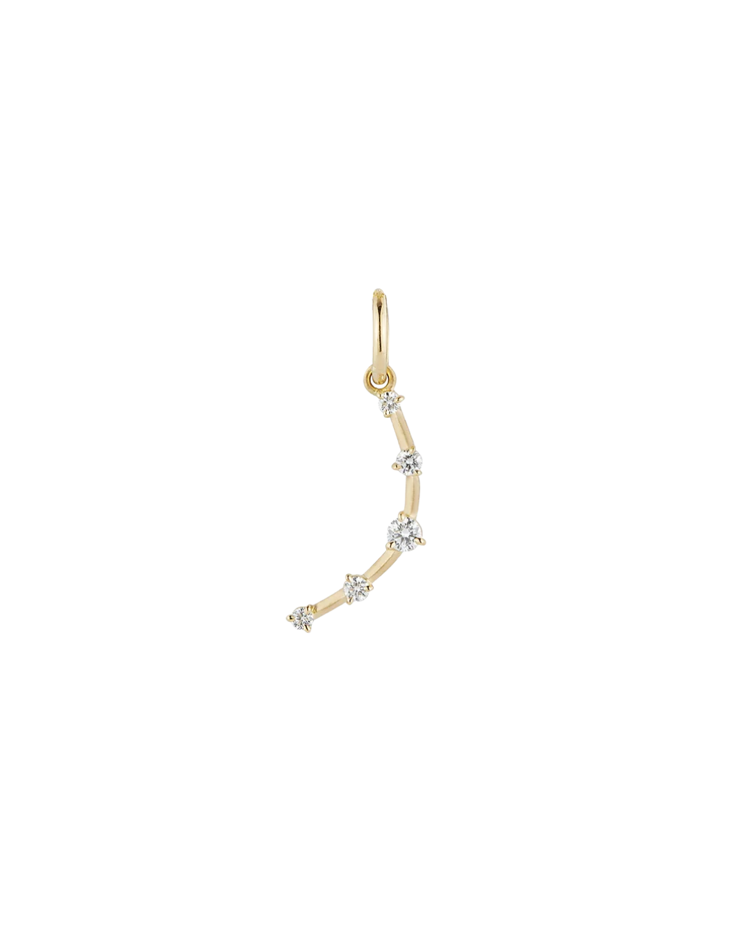 Jade Trau Mini Crescent Charm