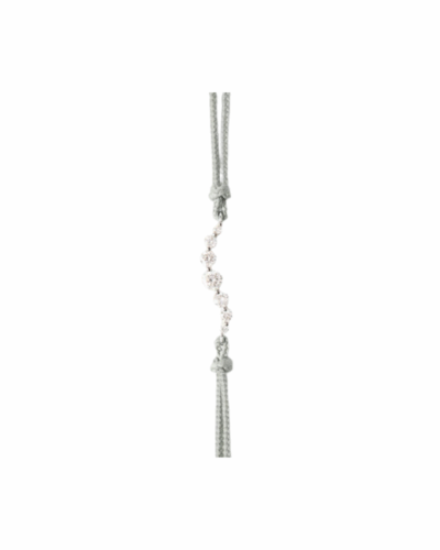 Venus Diamond Grey cord bracelet
