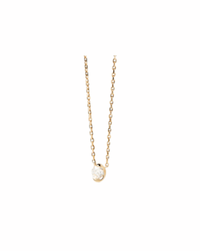 Diamonds and gold Delia Necklace