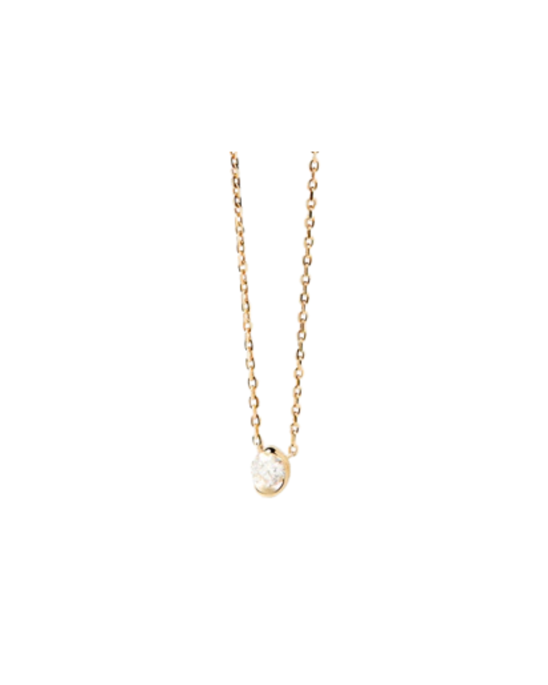 Diamonds and gold Delia Necklace