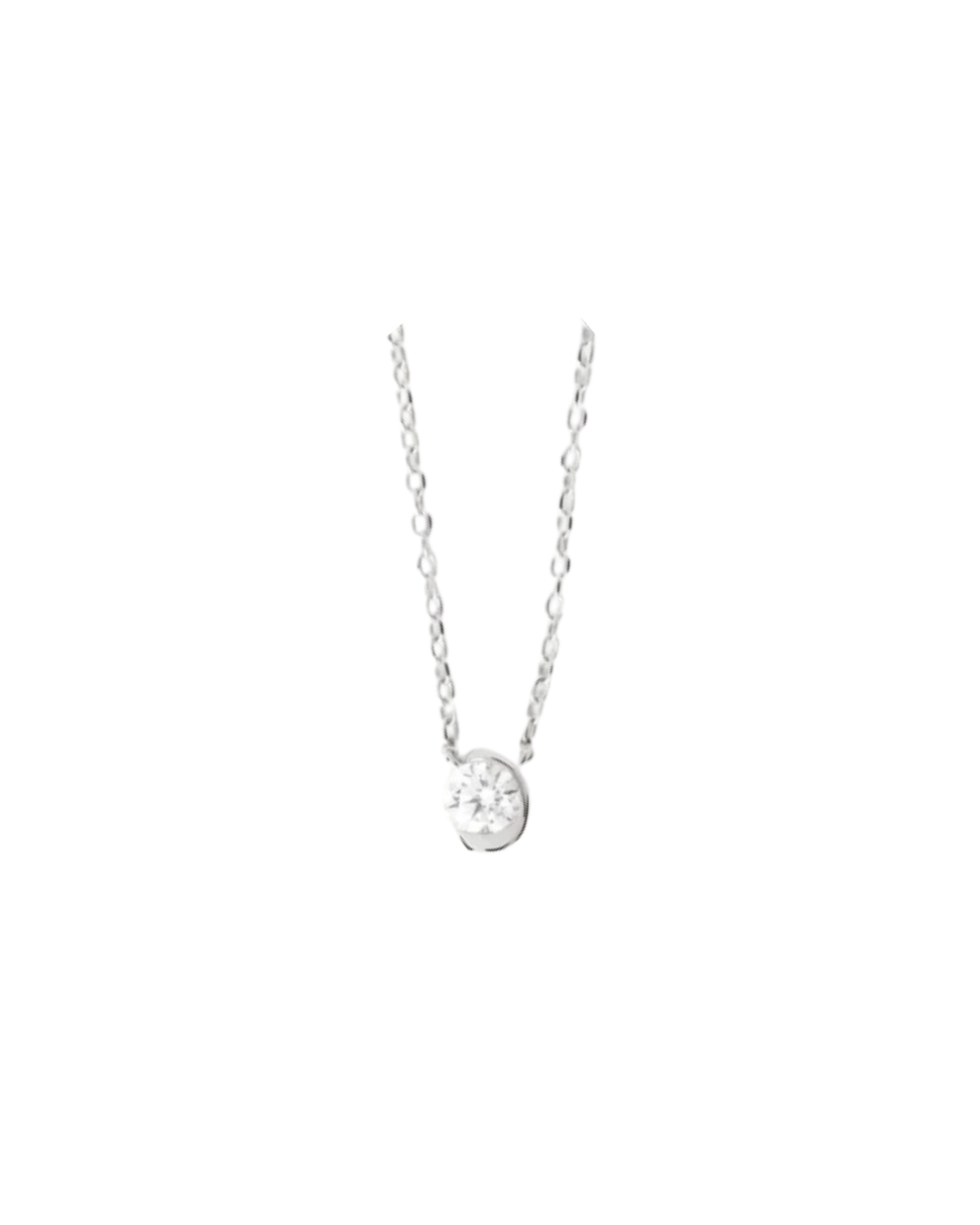 Diamonds and white gold Delia necklace