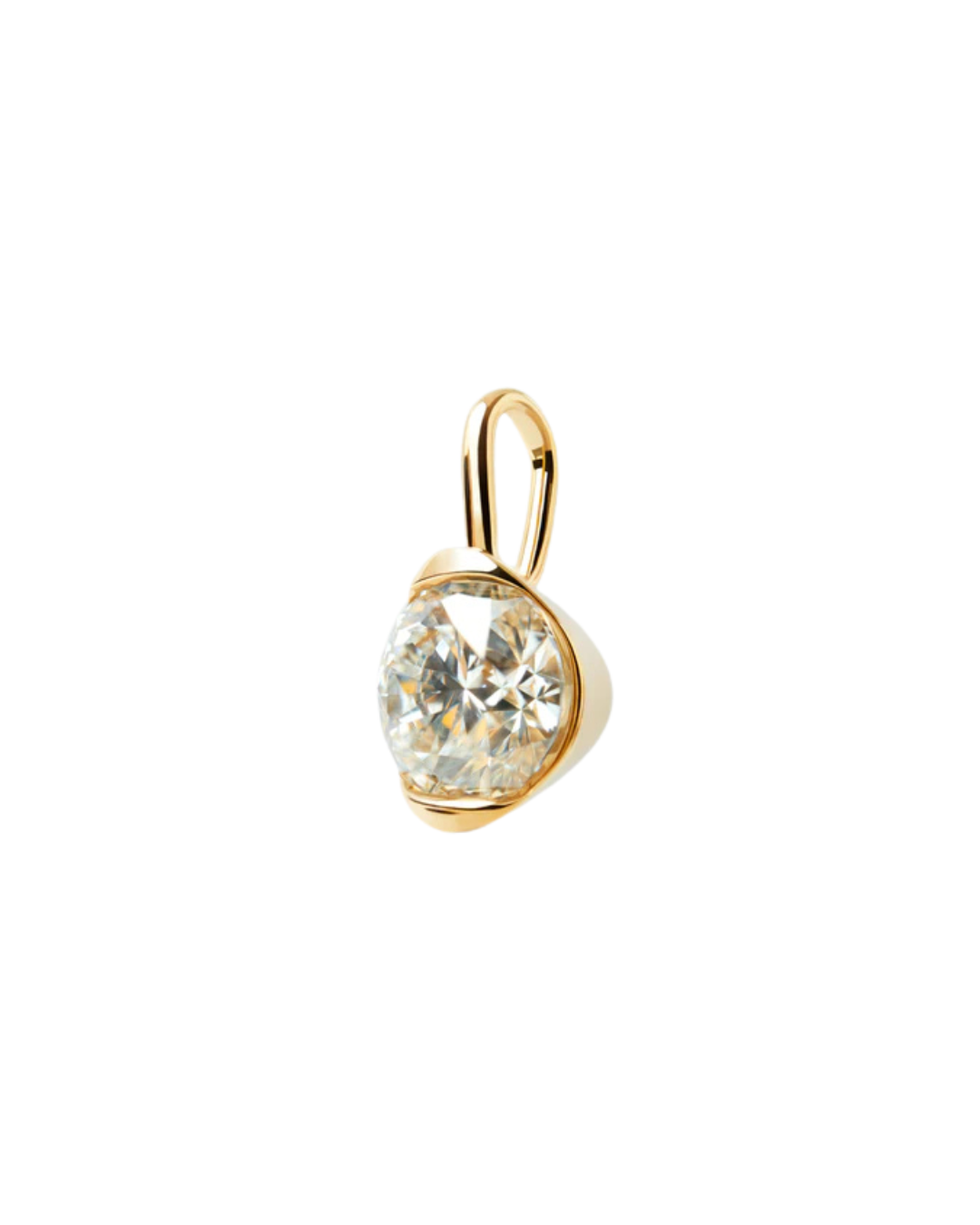18KYG Grace Pendant with a Lab Diamond
