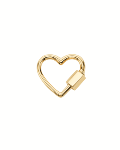 Marla Aaron 14K Yellow Gold Baby Heart Lock
