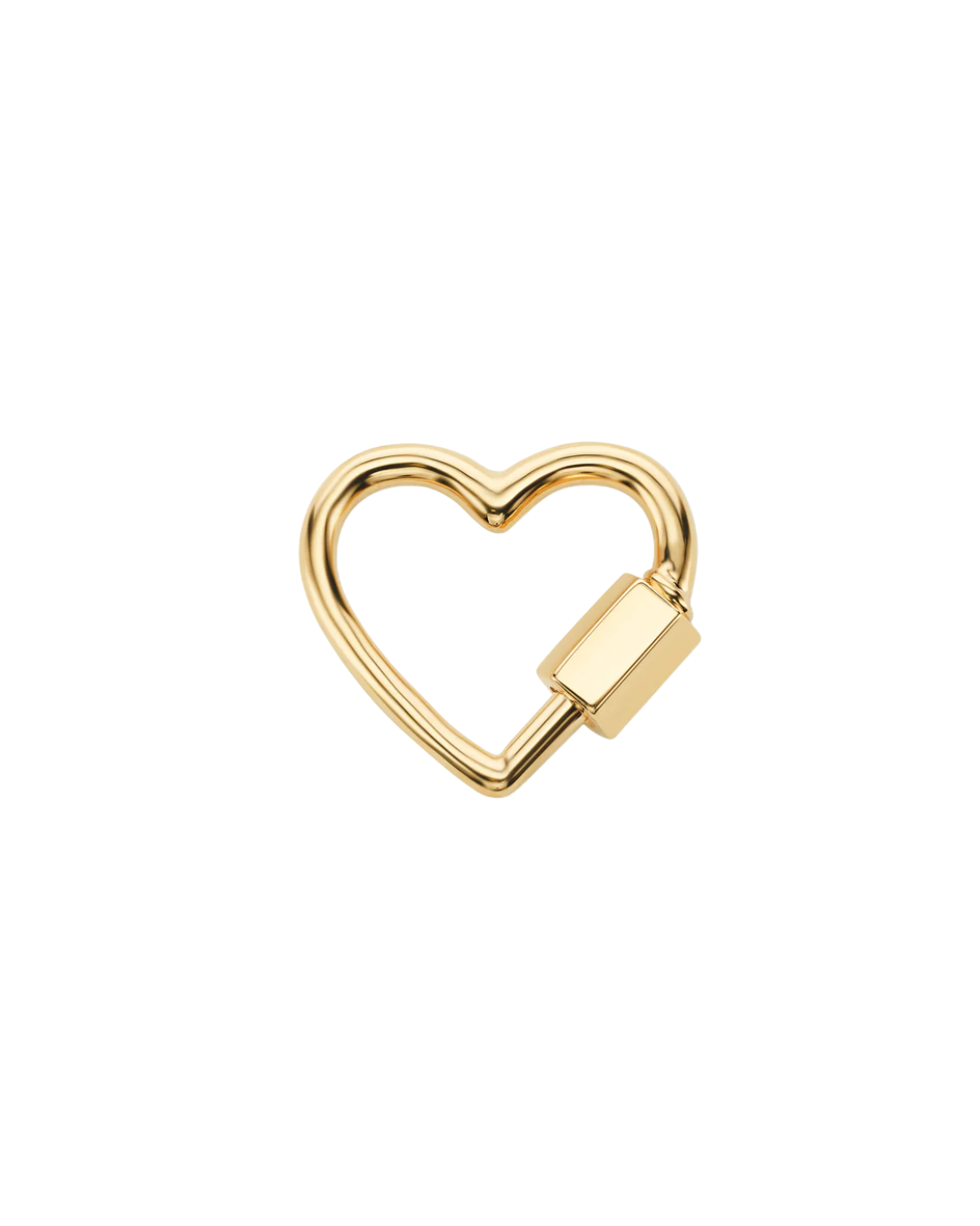 Marla Aaron 14K Yellow Gold Baby Heart Lock