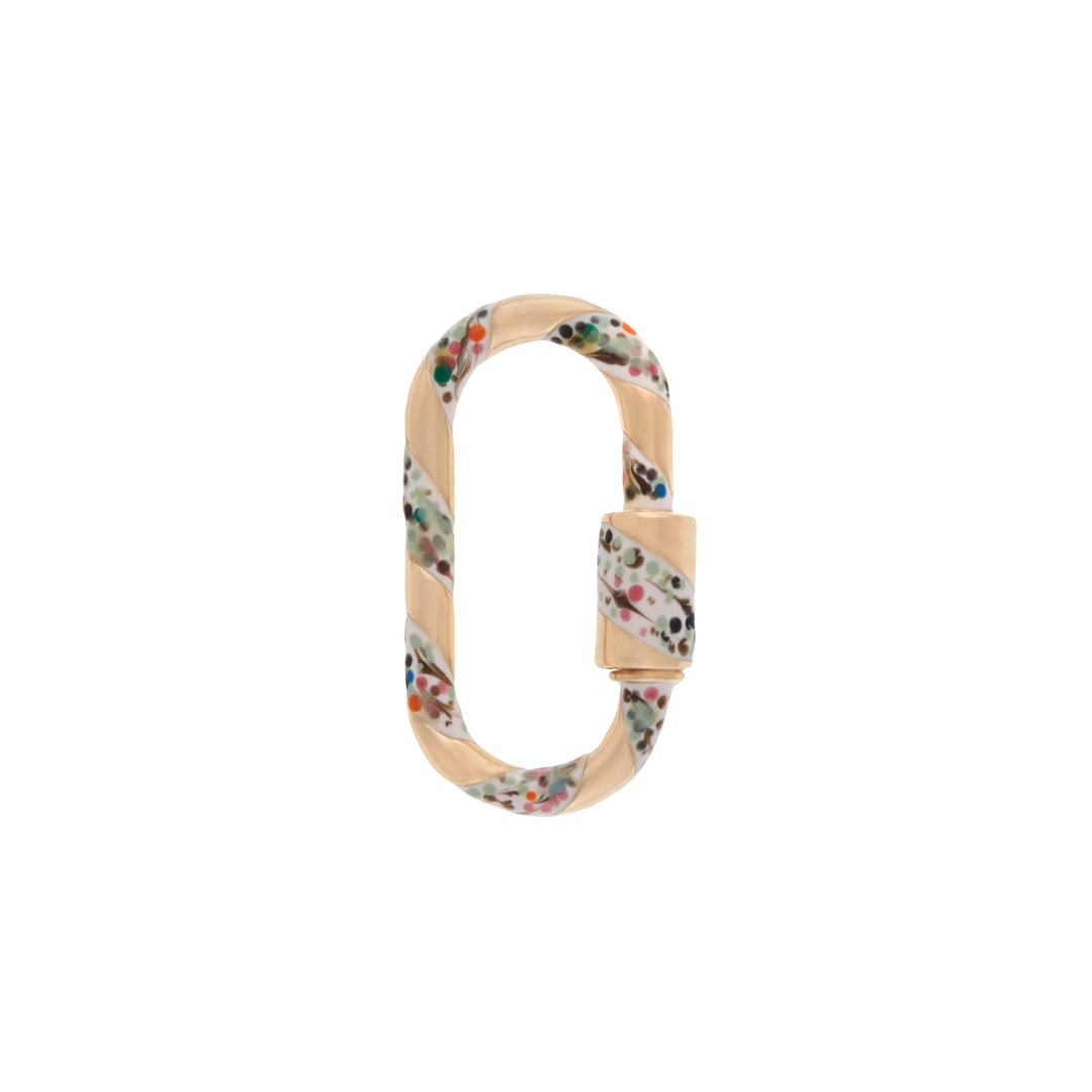 Medium Lock with Lawrence Enamel