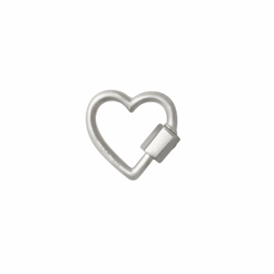 Sterling Silver Heart Lock