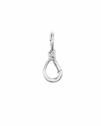 Marla Aaron Sterling Silver True Lover's Knot Lock