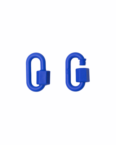 Rubber Chubby Medium Lock in Cobalt