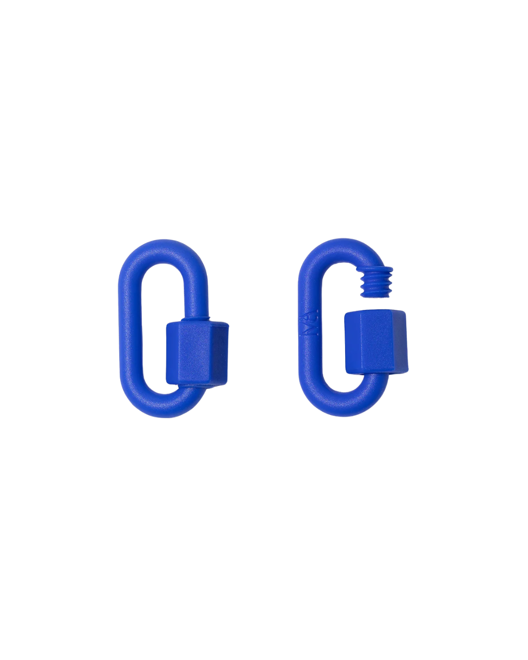 Rubber Chubby Medium Lock in Cobalt