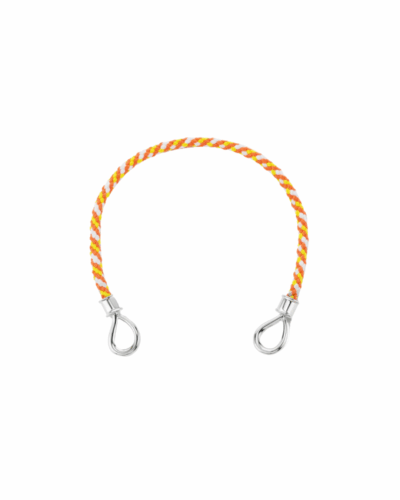 Marla Aaron's Creamsicle String Project Cord with Sterling Silver Loops