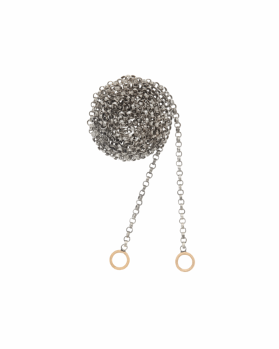 Marla Aaron Rolo Chain in Sterling Silver