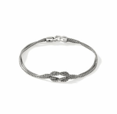 Sterling Silver Love Knot Bracelet
