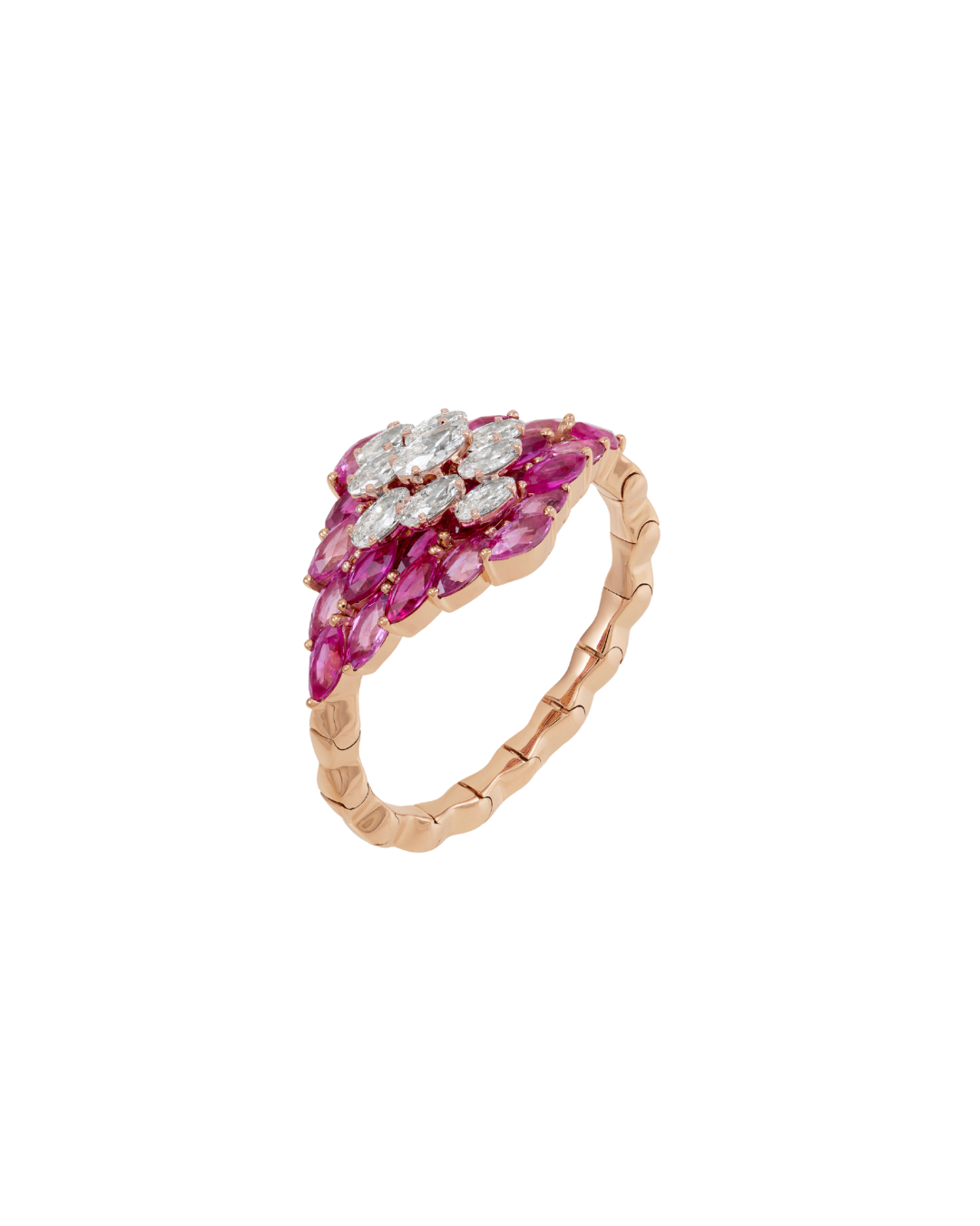 Entwine Blush Ring, size 7