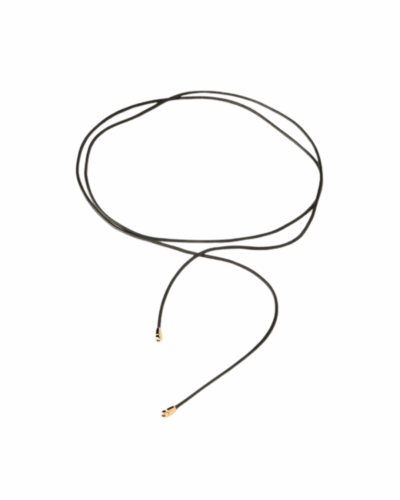 Dana Leather Bow Necklace