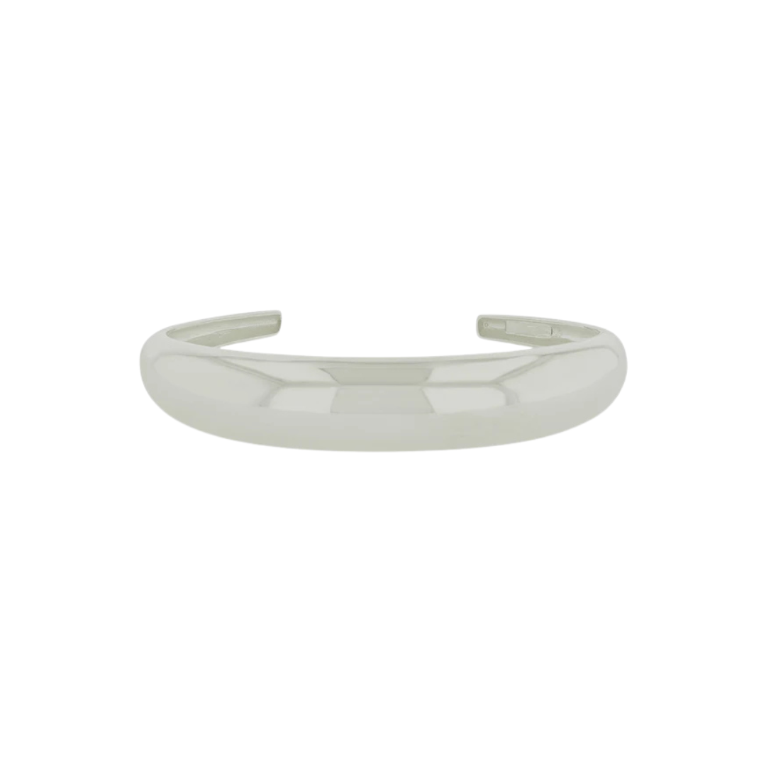 Sterling silver medium Aura cuff bracelet