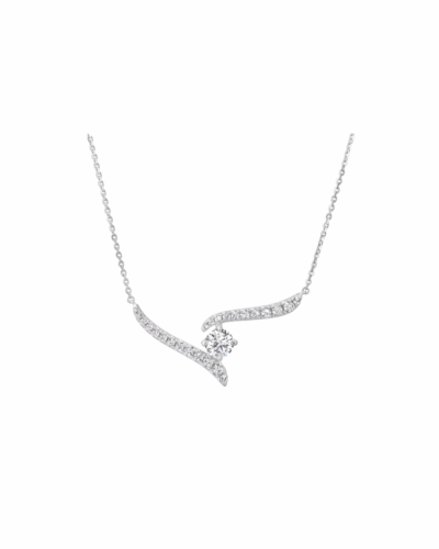 Hearts on Fire Vela  18K White Gold Necklace