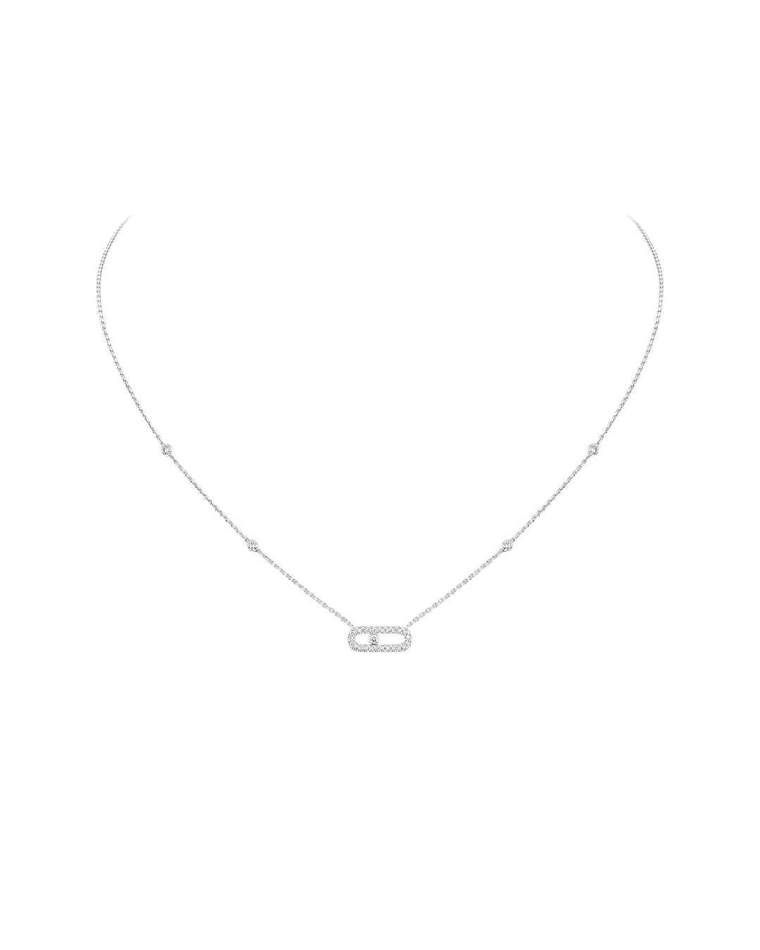 Messika Move Uno Pavé necklace