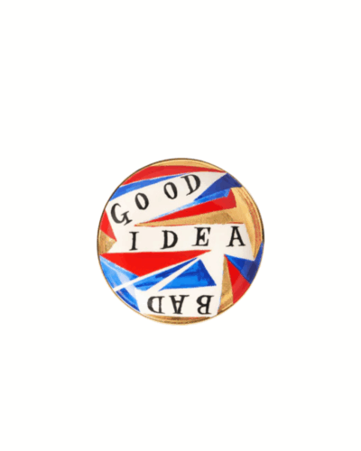 Ruan Hoffmann Good/Bad Idea Plate