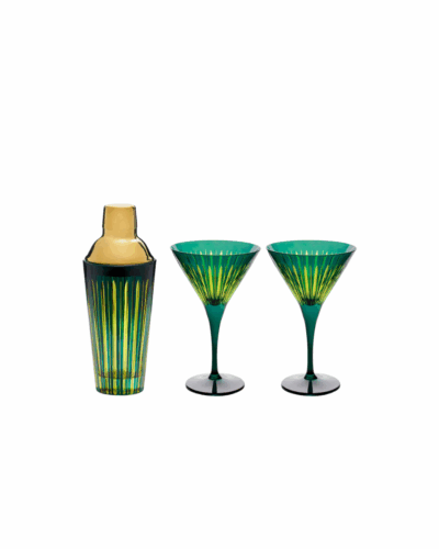 Prism Cocktail Set - Green