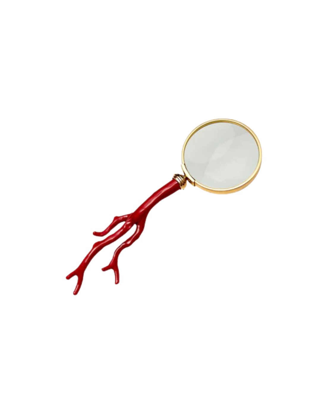 Coral Magnifying Glass