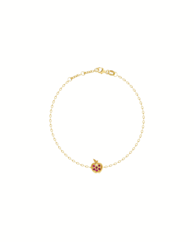 Rosmundo 18K Yellow Gold Fruit Chain Bracelet