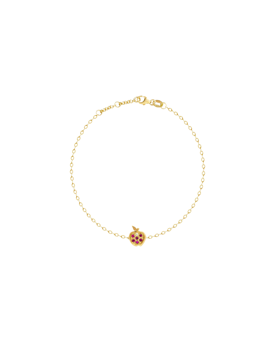 Rosmundo 18K Yellow Gold Fruit Chain Bracelet