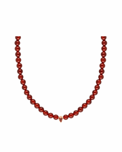 Rosmundo Icon Signature Strawberry Bead Necklace
