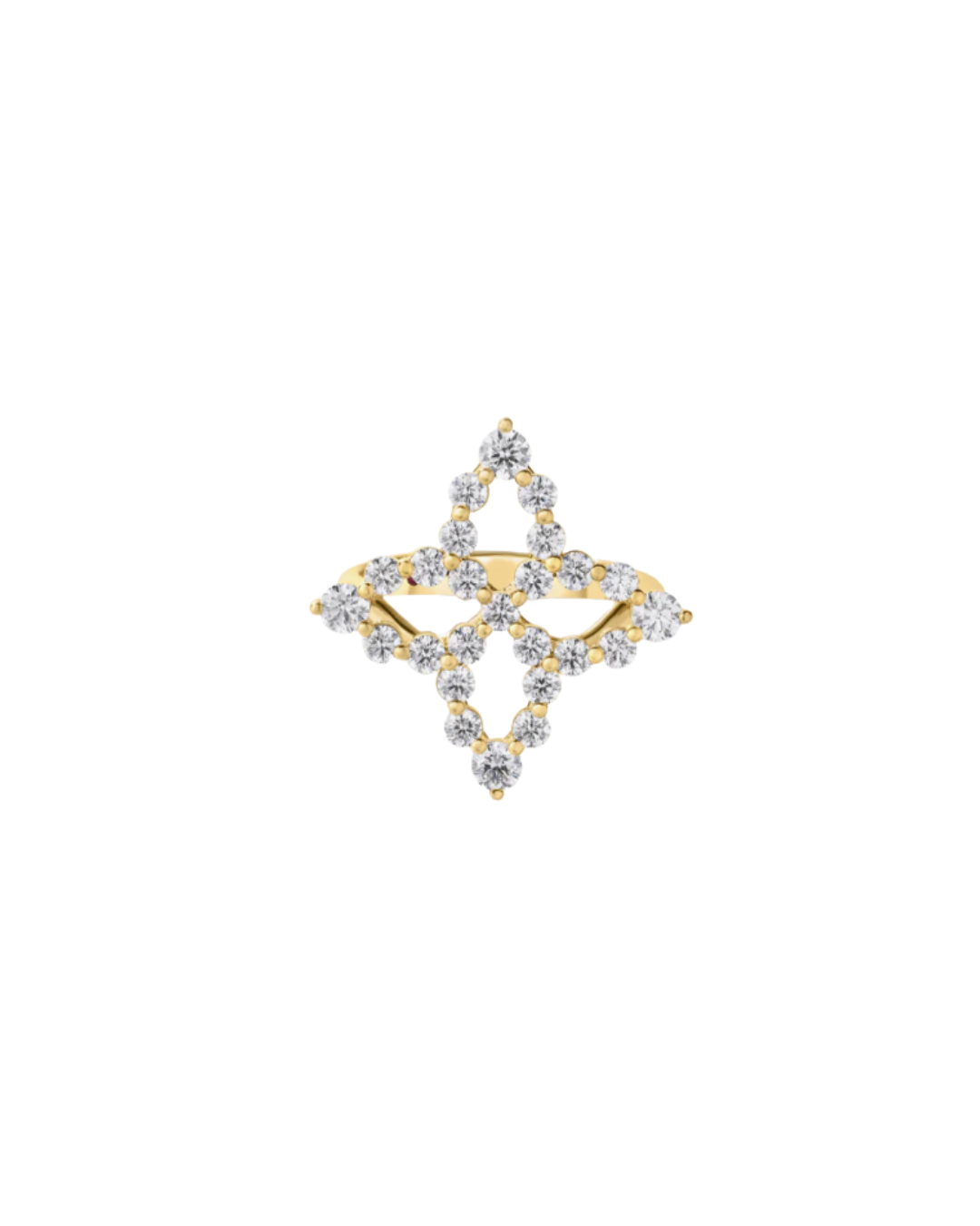 Roberto Coin Princess Diamond Outline Ring