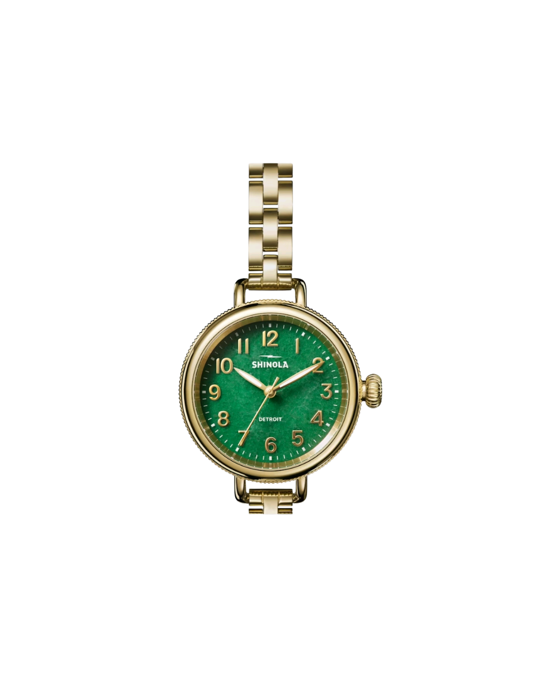 Gold Green Dial The Birdy, 34mm