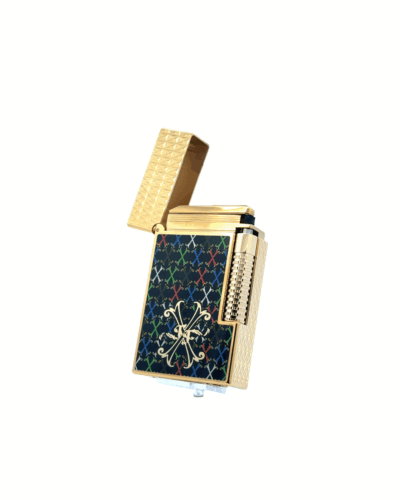 S.T. Dupont Le Grand Dupont Lacquered Lighter Fuente Multicolor