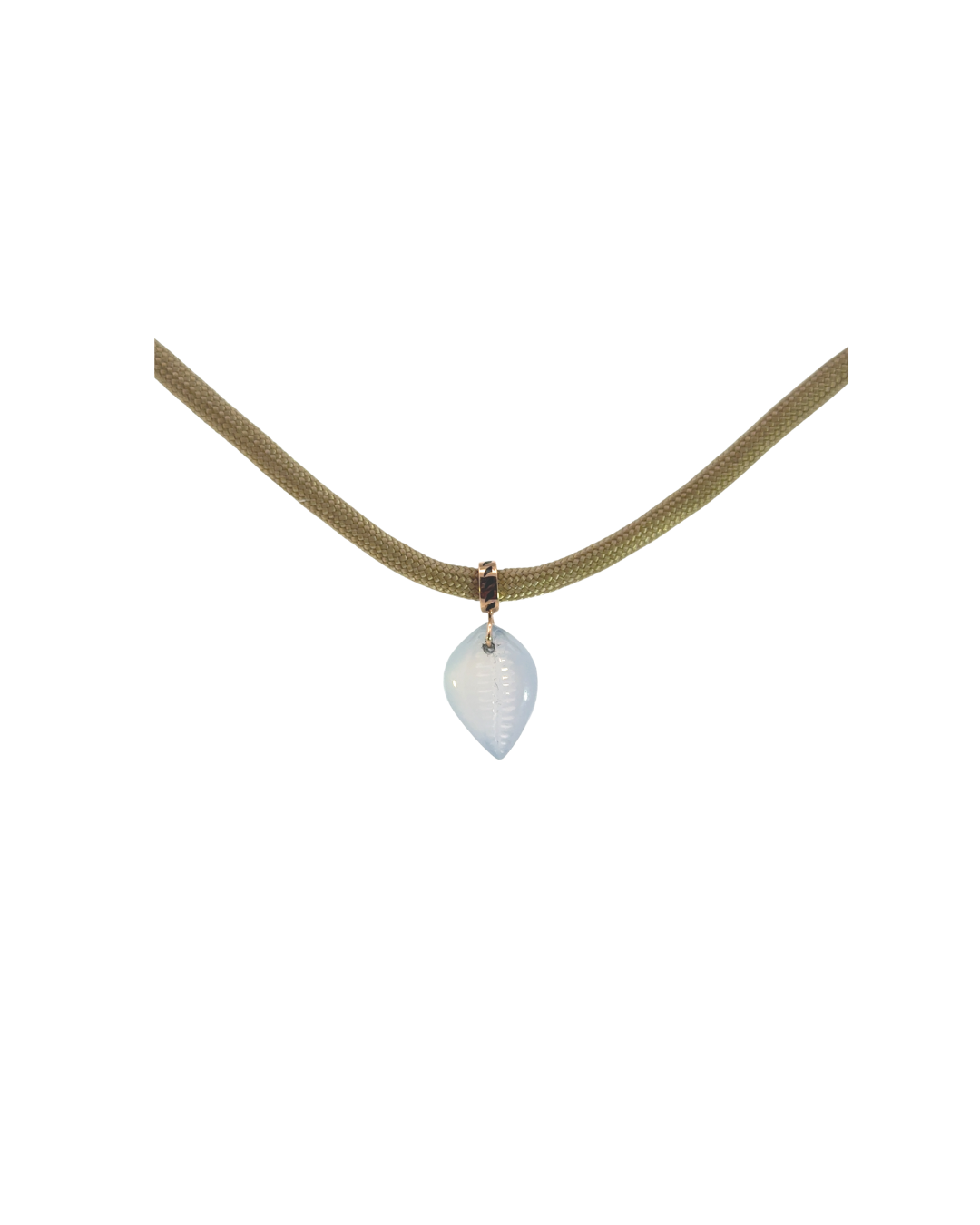 Petite Carved Cowry Crystal Shell