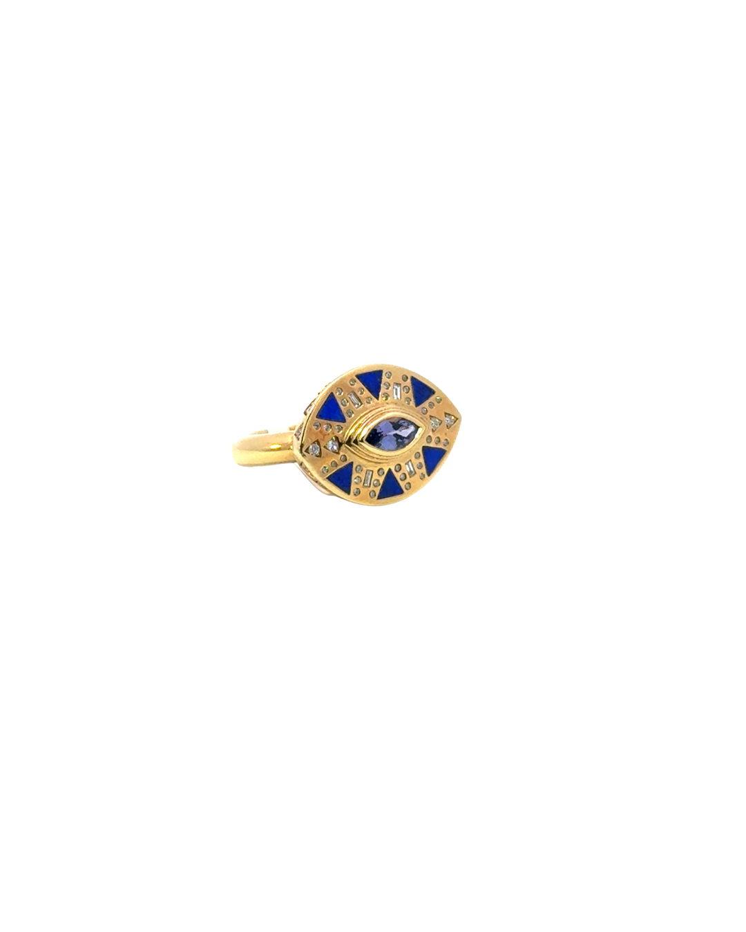 Cleopatra's Eye Cocktail Ring, size 7