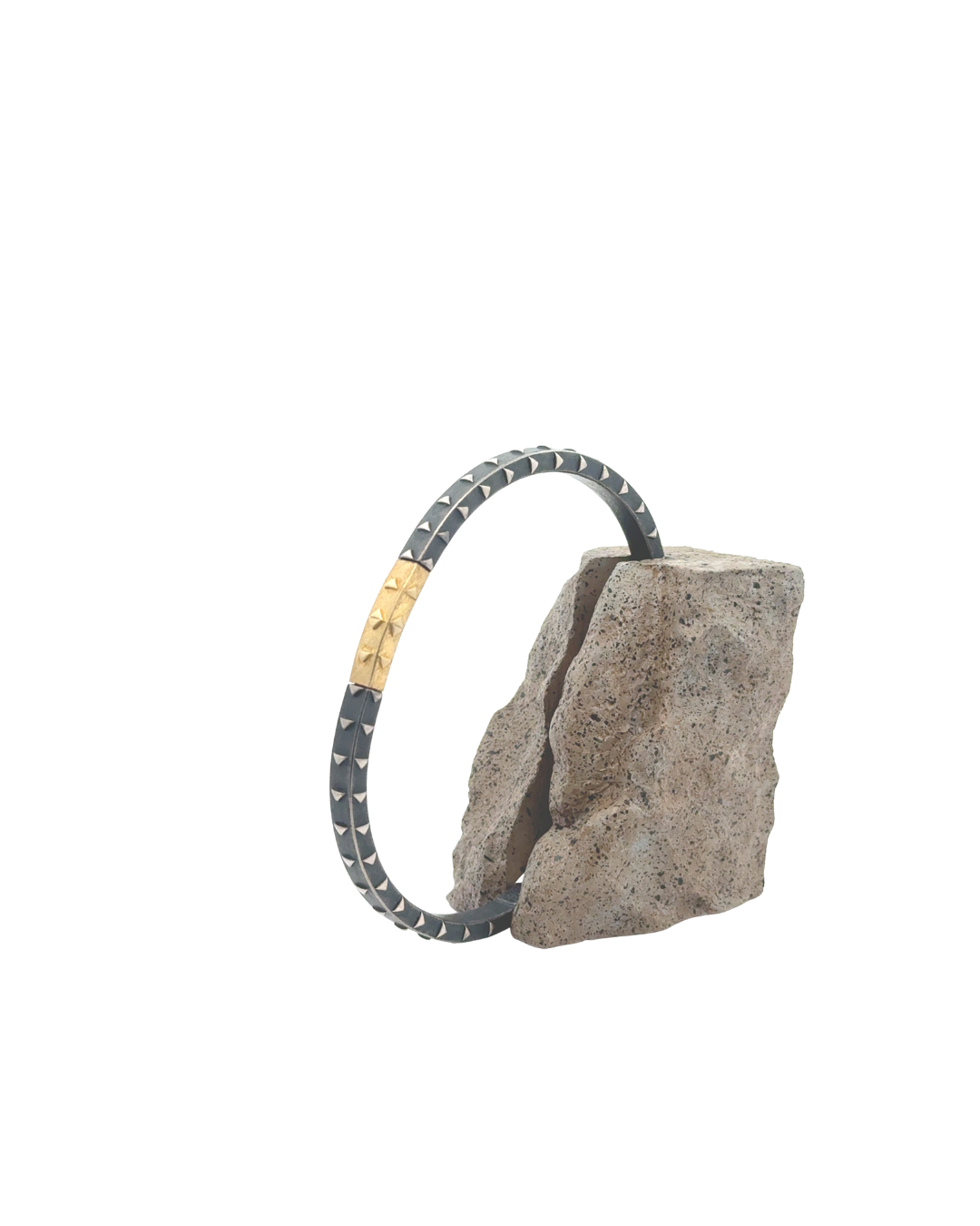 Oxidized Cuff Bracelet