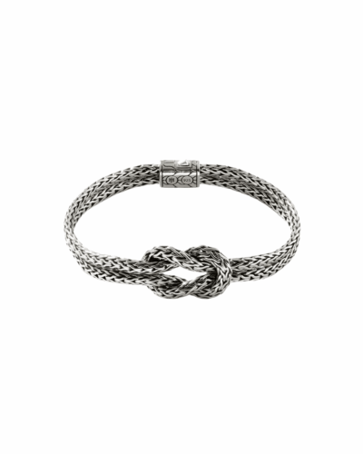 Love Knot Bracelet, Sterling Silver, Size S