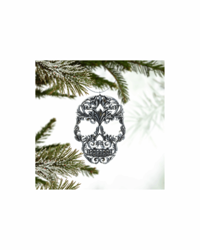 Baroque Skull Ornament