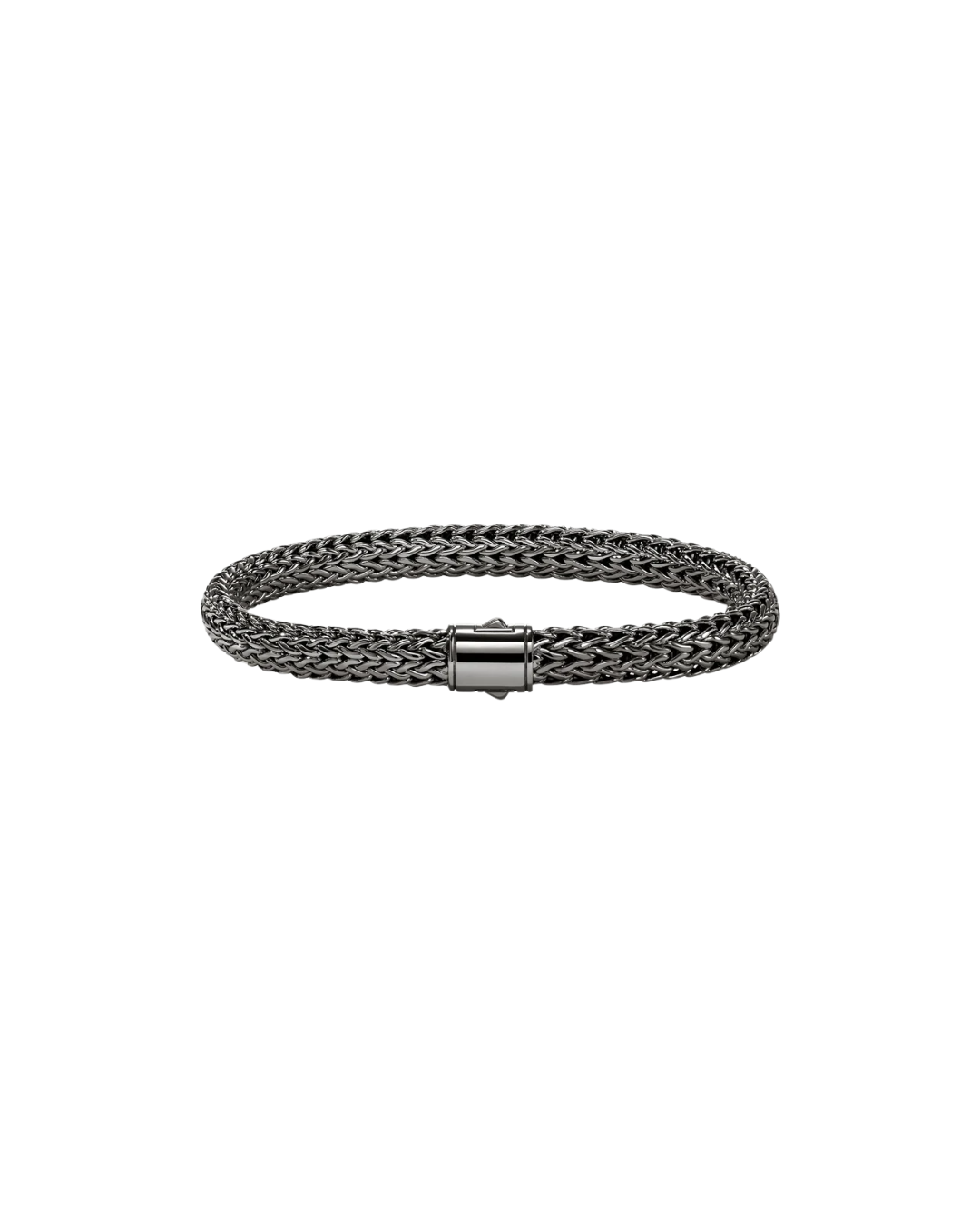 ICON BRACELET, DARK SILVER, 6.5MM