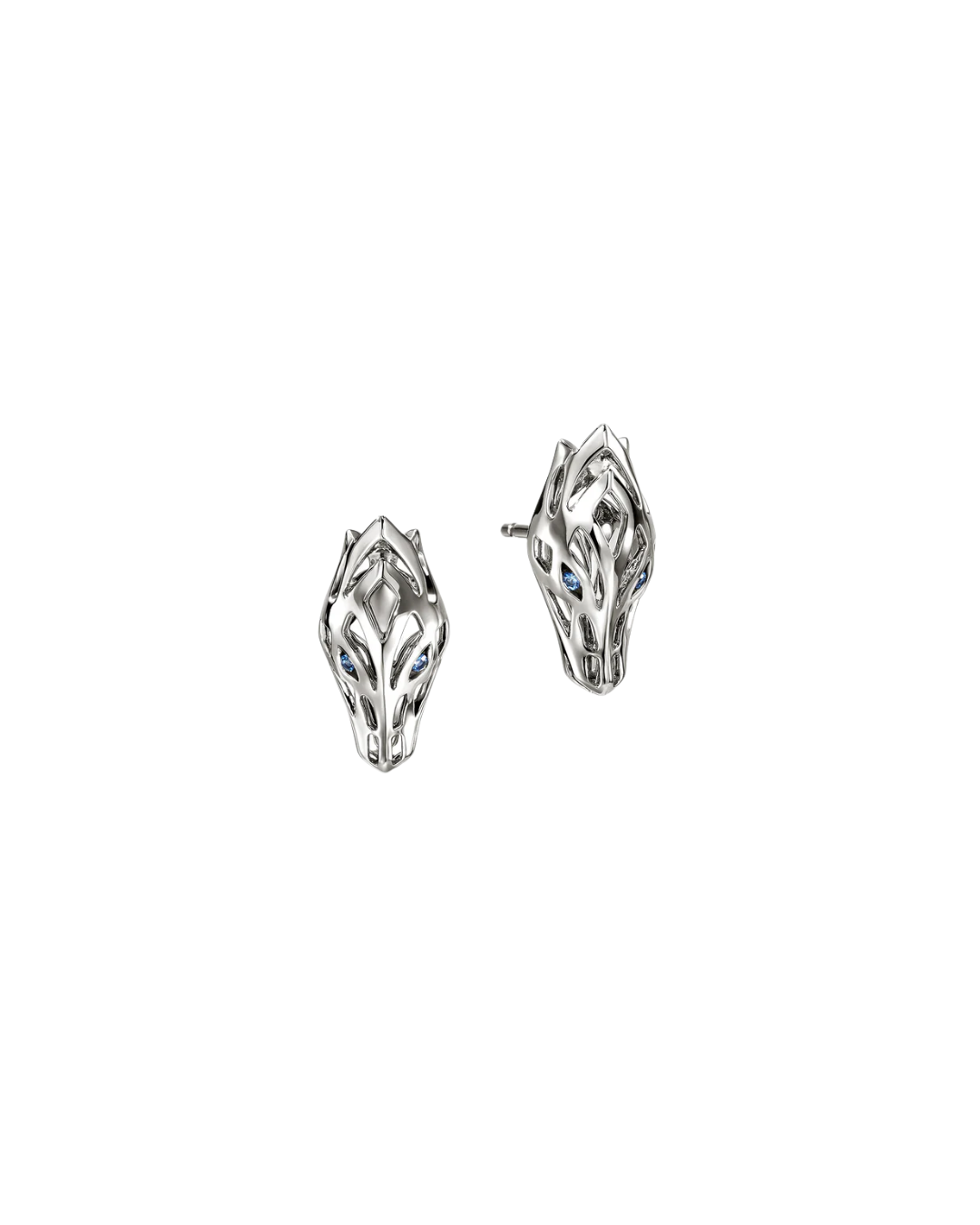 John Hardys Naga Silver Stud Earrings
