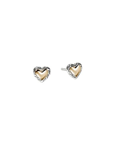 John Hardy Essentials Heart stud earrings