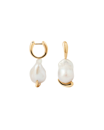 PDPAOLA Halo La Perla Marea Hoop Earrings