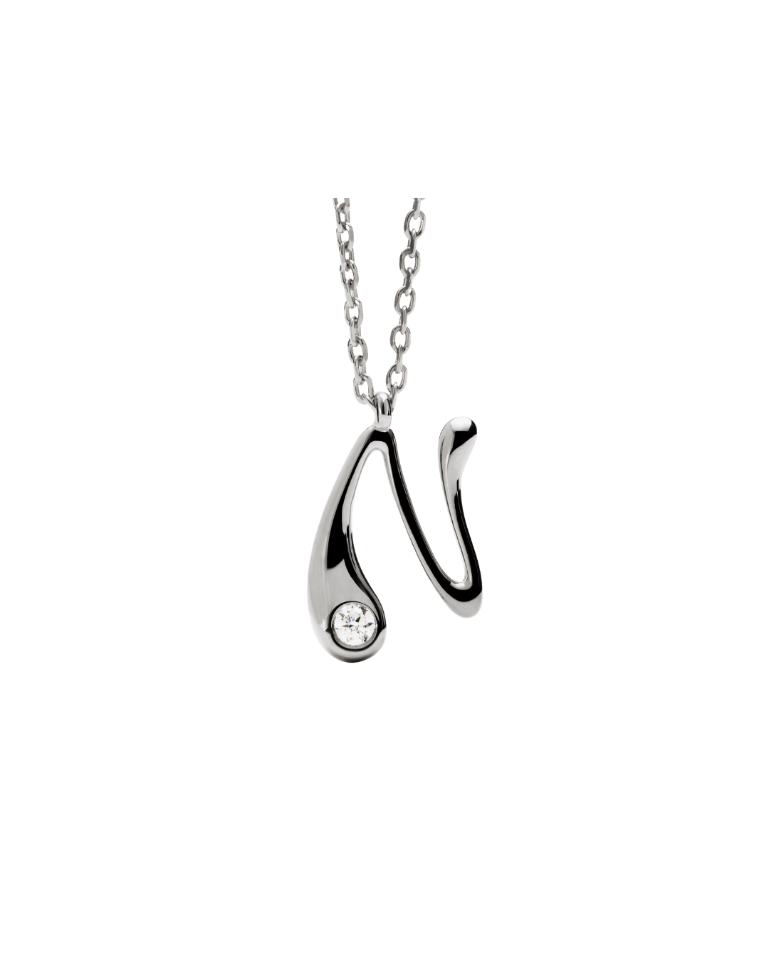 PDPAOLAs sterling silver Initial N necklace