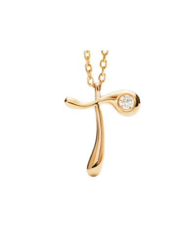 T Initial Necklace