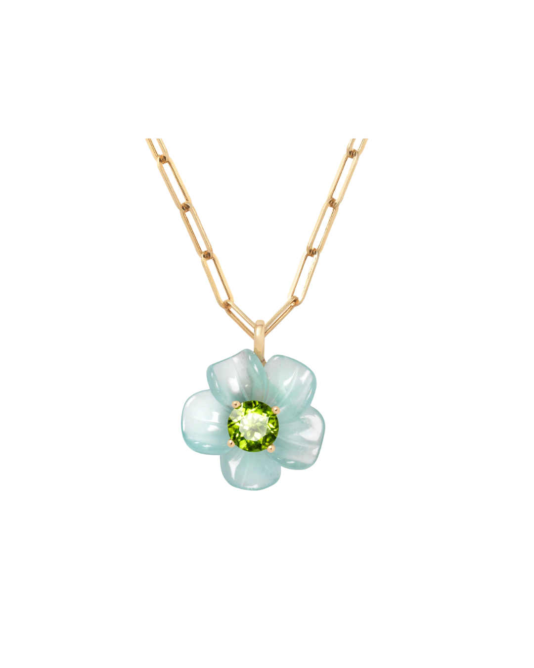 Sophie Joanne's 14KYG Island Flower Pendant