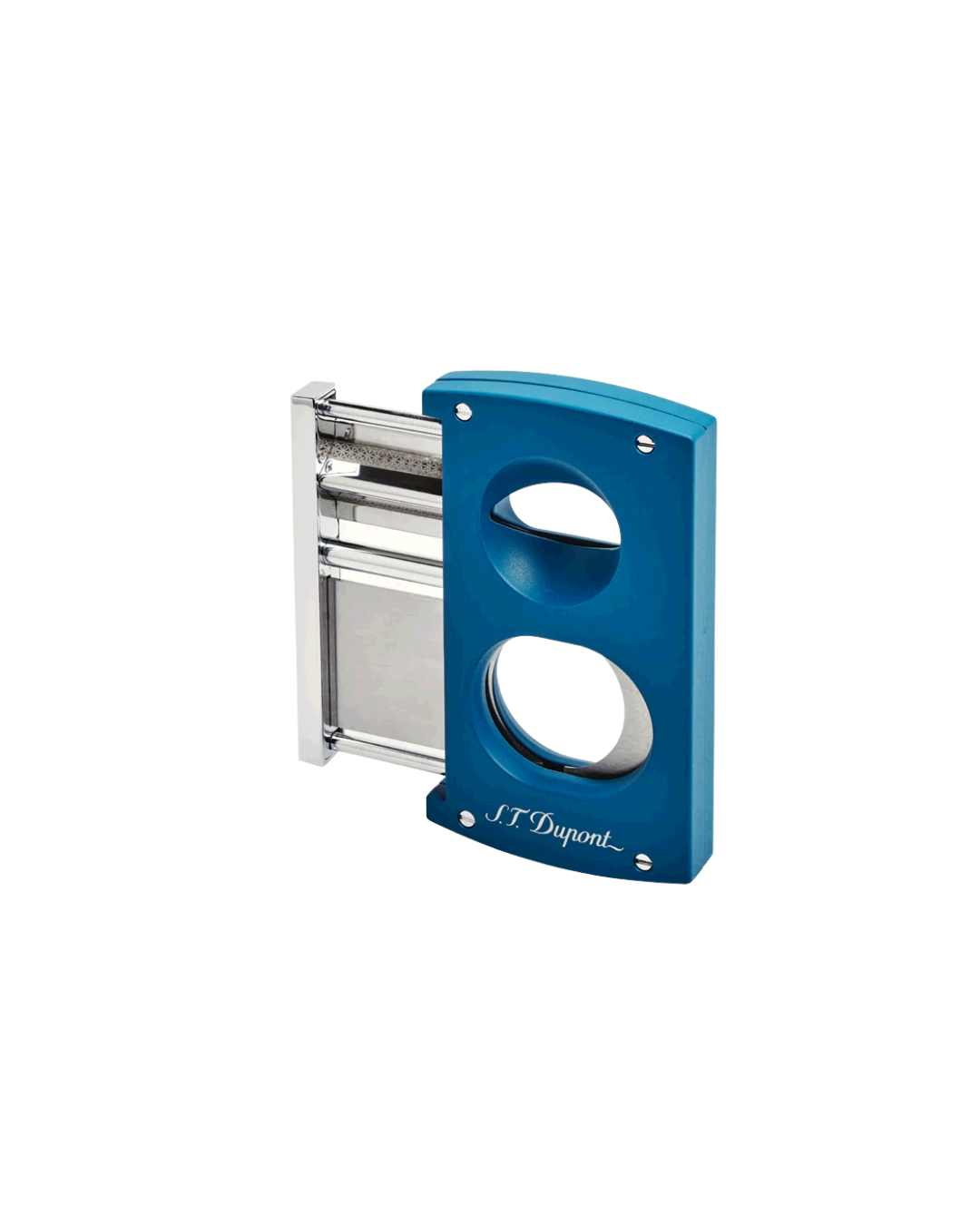 Double Blade Cigar Cutter – Petrol Lacquer