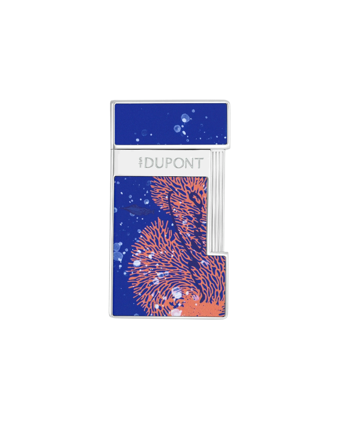 Slimmy Lacquered Lighter 20000 Leagues Under the Seas Royal Blue